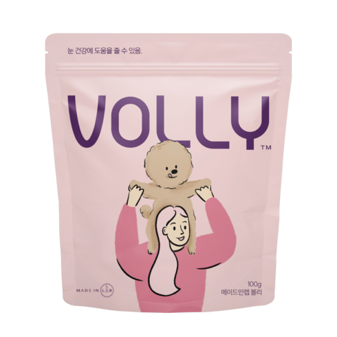미국 특허 강아지 눈영양제 100일 급여가능 메이드인랩 볼리, 100g, 눈물개선/눈건강, 1개
