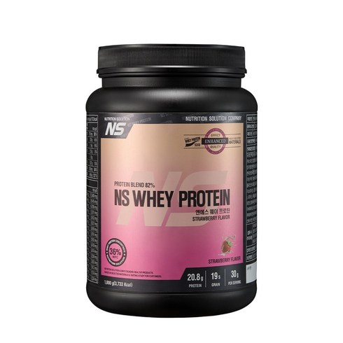 NS 웨이프로틴 딸기맛 1kg, 1개