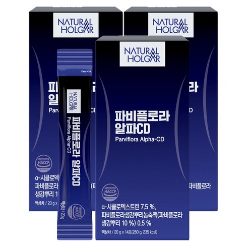 네츄럴올가 칼로마이 파비플로라 알파CD 액상 식약처 인증, 42개, 20g