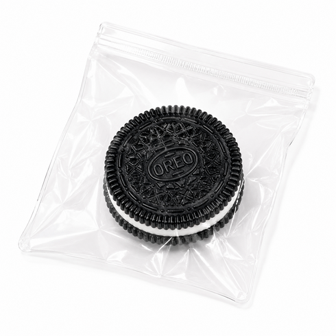 블랙 쿠키 스퀴시 말랑이 촉감 장난감 근무 시 스트레스 해소, 1개, 50g, black