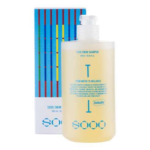 SOOO 스윔 샴푸 수영장 잔류염소제거, 1개, 500ml