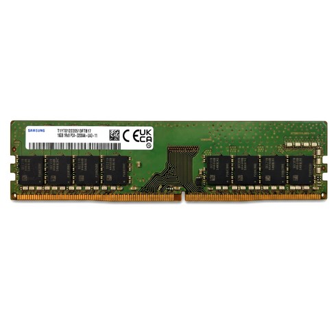 DDR4 데스크탑 램 메모리 UDIMM, 1개, 16GB 3200MHz (PC4-25600)