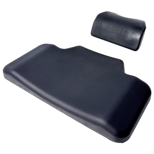 JHD PICK 탑박스 쿠션 허리 등받이 오토바이 스쿠터 배달 라이더 등패드, 블랙 (Black)