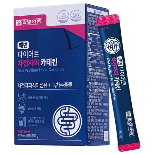 일양약품 쾌변 다이어트 차전자피 카테킨, 1개, 30회분
