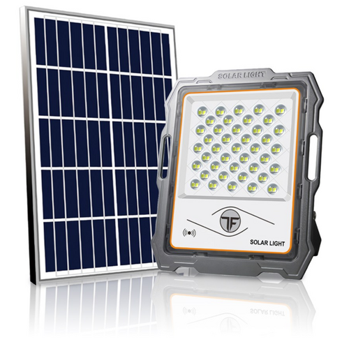 나눔조명 태양광 가로등 투광등 정원등 태양열 전등 LED 투광기 벽등 조명, 태양광 MJ 100W (포터블) 투광등, 흰빛
