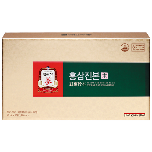정관장 정품 홍삼진본 파우치, 1.2L, 3개