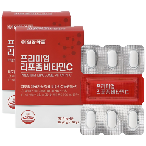 일양약품 프리미엄 리포좀 비타민C, 2개, 30정