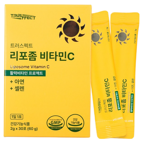 [영풍제약] 리포좀 비타민C 흡수율 활력비타민 2g * 30포 60g, 30개