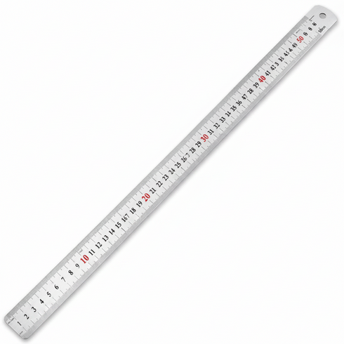 메저핏 스테인리스 고강도 정밀 직자 50cm, 1개