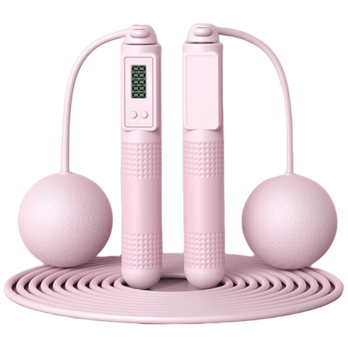 이글웨이 2in1 카운터 멀티줄넘기, 1개, 핑크