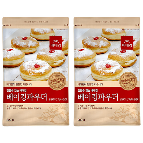 배대감 베이킹 파우더, 200g, 2개