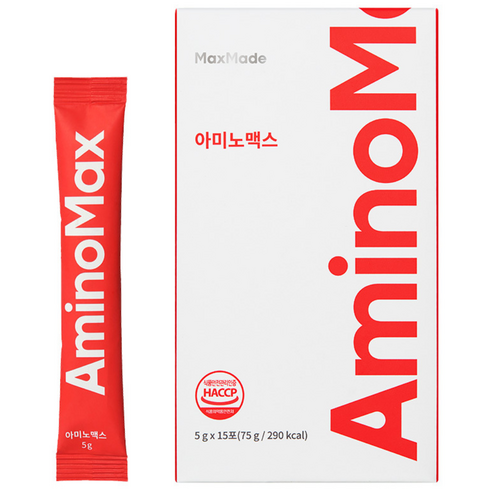 맥스메이드 아미노맥스 아미노산 L-아르기닌 BCAA 비트루트 보충제 포도맛, 5g, 30개