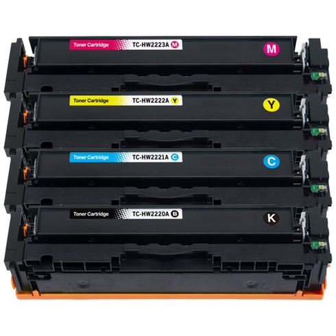모노테크 HP W2220A W2220X 호환토너, 1세트, W2220A 4색/재생