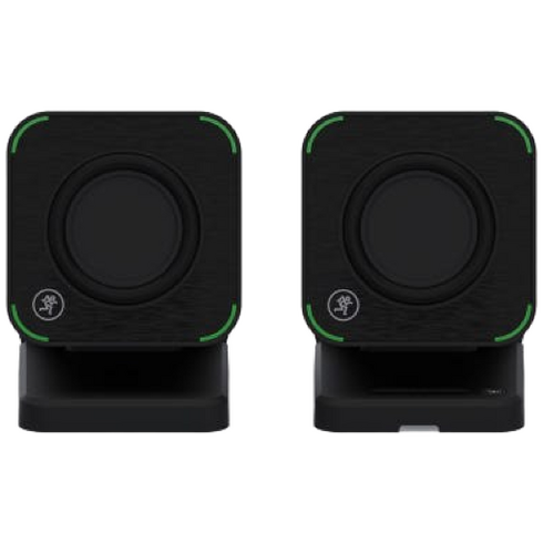 MACKIE CR2-X Cube 큐브형 고음질 USB-C 데스크탑 PC 스피커 1조 게이밍 유튜브 영상 편집용 블루투스 모니터링 스피커