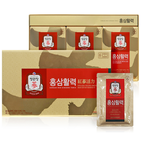 정관장 홍삼활력 + 쇼핑백, 30회분, 1개