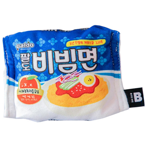 바잇미 팔도 비빔면 노즈워크 장난감, 혼합색상, 1개