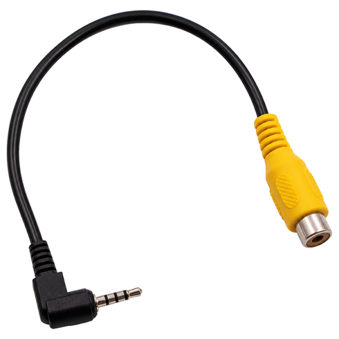 케이블 자동차 후방 카메라 태블릿 주차 어댑터 RCA 2.5MM AV IN GPS 호환 온벨류, 1개, 컨텐츠 참조