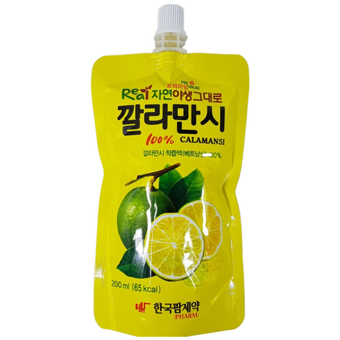 한국팜제약 깔라만시 200ml (무료배송) 프리미엄 리얼 자연야생 그대로 깔라만시 착즙액 100%, 2개