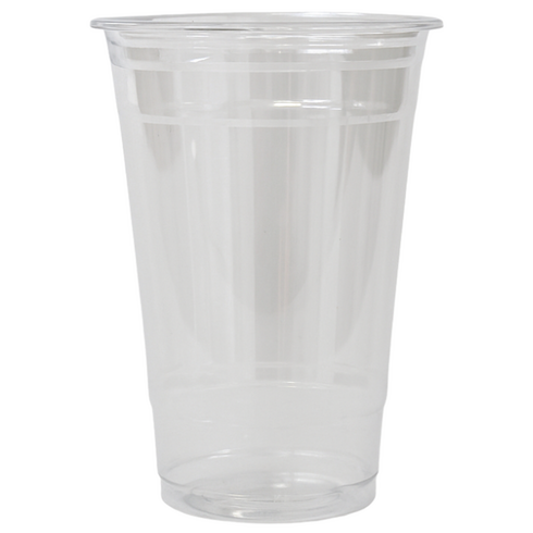 [투명컵 50P] 92파이일회용 투명컵 플라스틱PET테이크아웃컵, 1개, 50개입, 480ml