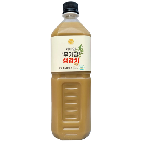 세아연 무가당 생강차 생강청 1L, 1개, 1개입, 1kg