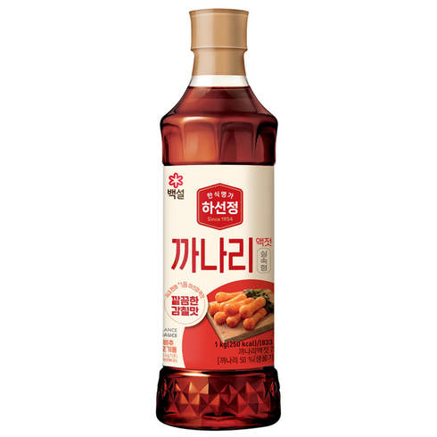 하선정 까나리액젓, 1kg, 1개