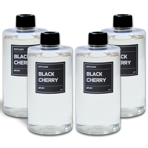 JSP디퓨저 500ml리필액 4개, 파우더머스크, 500ml