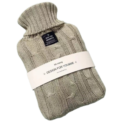 (예쁜 니트커버까지!) 라두나 보온 물주머니 1L, 1개