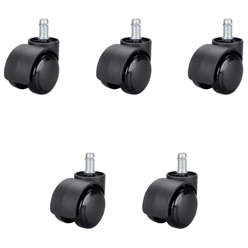 플로몰드 의자 저소음 우레탄 바퀴, 기본, 5개