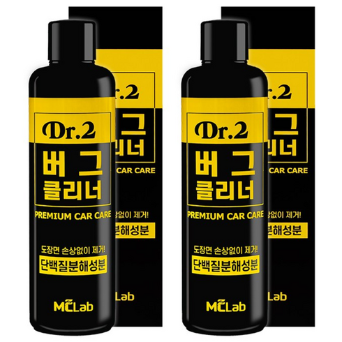 엠씨랩 닥터2 버그클리너, 2개, 300ml