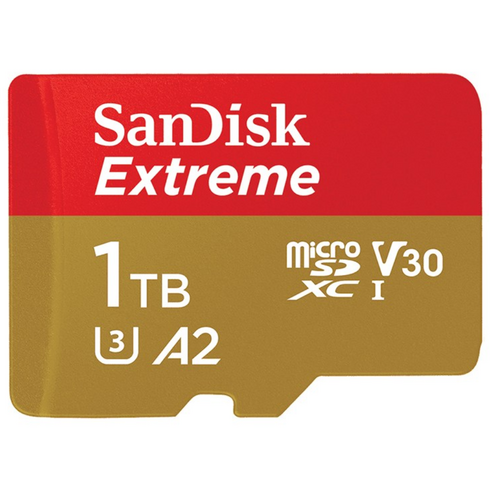 샌디스크코리아 공식인증정품 마이크로 SD카드 SDXC Extreme 익스트림 QXAV 1TB, 1개