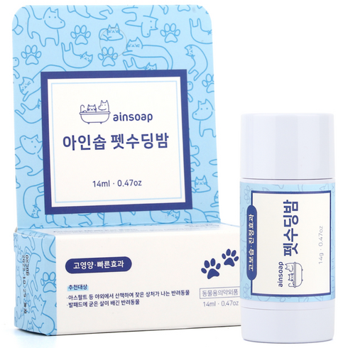 아인솝 펫 수딩밤, 14g, 1개