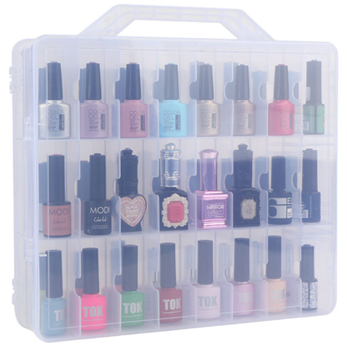 제이앤씨 휴대용 매니큐어 보관함 48칸, 1개