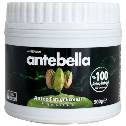 ANTEBELLA 안테벨라 피스타치오 스프레드 페이스트 100%, 500g, 1개