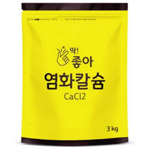딱좋아 염화칼슘, 1개, 3kg