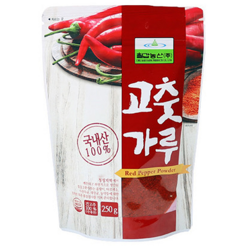칠갑농산 고춧가루, 250g, 1개