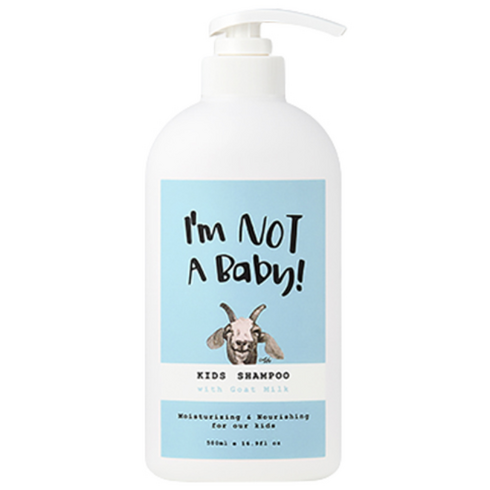 아임낫어베이비 고트밀크 키즈 샴푸, 500ml, 1개