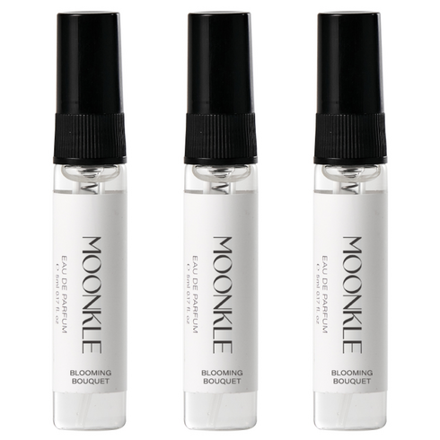 뭉클 블루밍 부케 니치향수 미니어처, 3개, 5ml