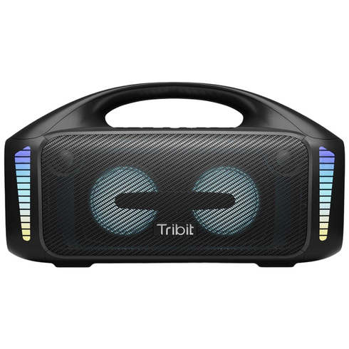 Tribit StormBox Blast 트리빗 스톰박스 블라스트 휴대용 블루투스 스피커 출력 90W LED램프, 블랙, BTS52