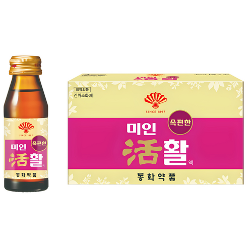 동화약품 부채표 미인활액, 75ml, 10개