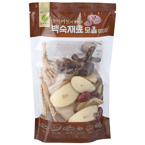 몸애조화 능이버섯이 들어간 백숙재료 모음, 1개, 135g