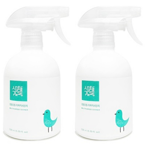 생활감동 다목적 다용도 주방 기름때 찌든때 렌지후드 인덕션 청소, 2개, 500ml