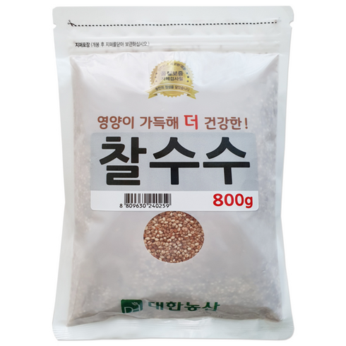 대한농산 찰수수 잡곡, 800g, 1개