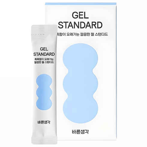 바른생각 젤 스탠다드 휴대용, 3g, 15개