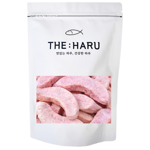 더하루 동결건조 100% 핑크복숭아칩 과일칩 건조과일 간식, 100g, 1개