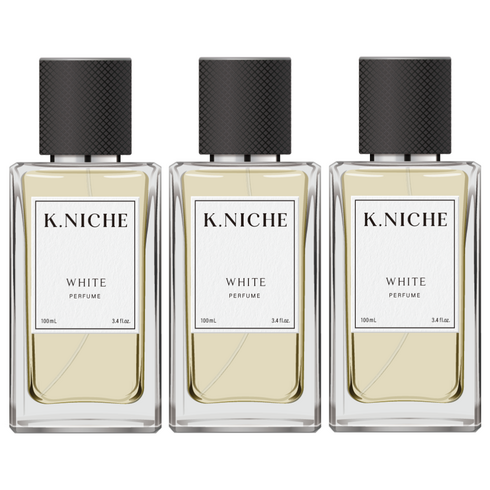 케이니치 화이트 여자 향수 오드퍼퓸, 3개, 100ml