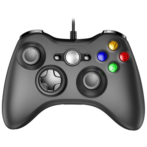 게임프롬 PC 유선 게임패드 컨트롤러 피파 온라인, 1개, PC호환게임패드, 블랙