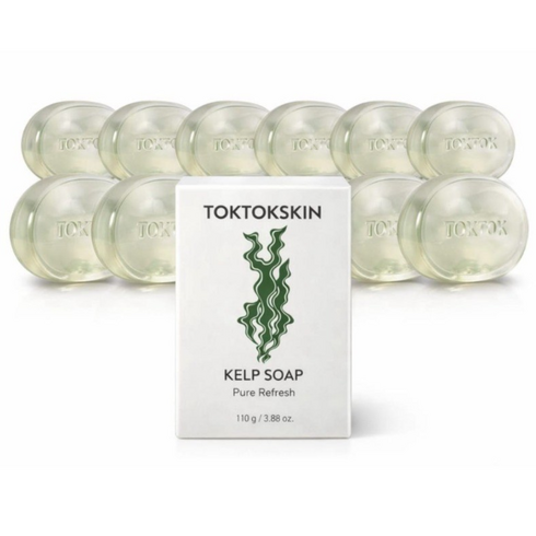 다시마 모공 폼클렌저 딥클렌징 폼 클렌징 팩비누, 110g, 10개입