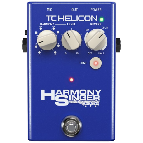 [실 재고 있음] TC Helicon TC 헬리콘 Harmony Singer 2 하모니싱어2 보컬용 이펙터 리버브 에코 페달, 1개