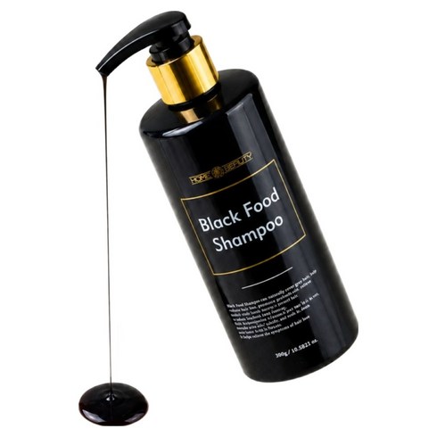 블랙푸드 음모 Y존 새치 염색샴푸 염색약, 1개, 300g