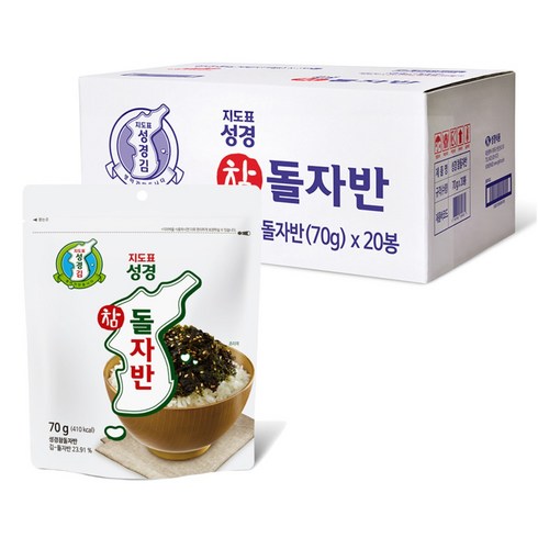 지도표성경 참돌자반, 70g, 20개
